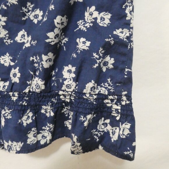 HOLLISTER CALIFORNIA | small | Navy Blue Floral Patterned Blouse | NWOT - Picture 14 of 14